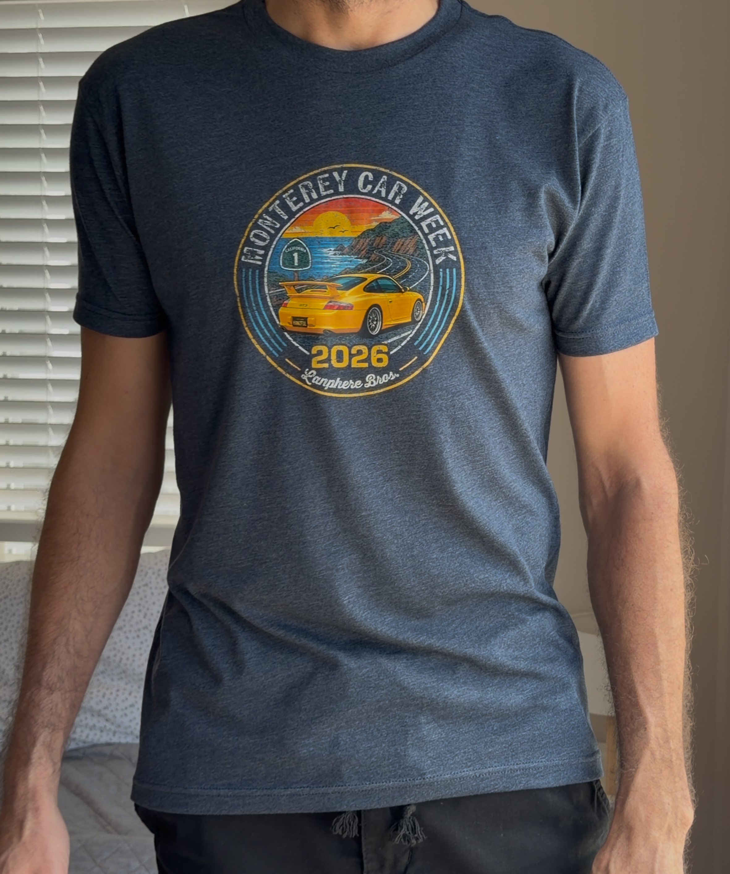Men's Rally Shirt - Lanphere Bros Monterey Car Week 2026